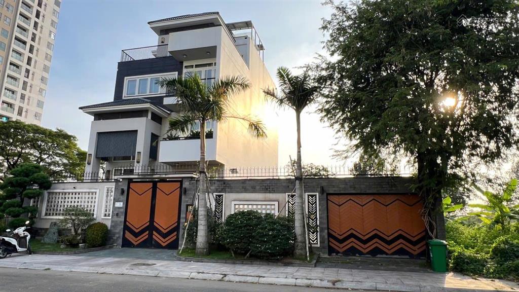 Bán biệt thự mt vũ phươn đề, đảo kim cương, 20x23, 460m2, 1 hầm, 4 tầng, 112 tỷ