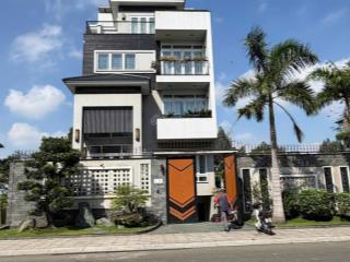 Bán biệt thự mt vũ phươn đề, đảo kim cương, 20x23, 460m2, 1 hầm, 4 tầng, 112 tỷ