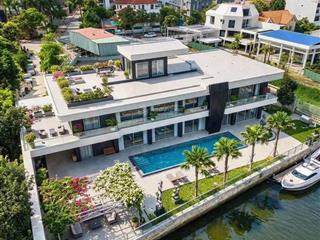 Bán biệt thự nguyễn văn hưởng, 45x25, 1020m2, view sông sài gòn, 350 tỷ