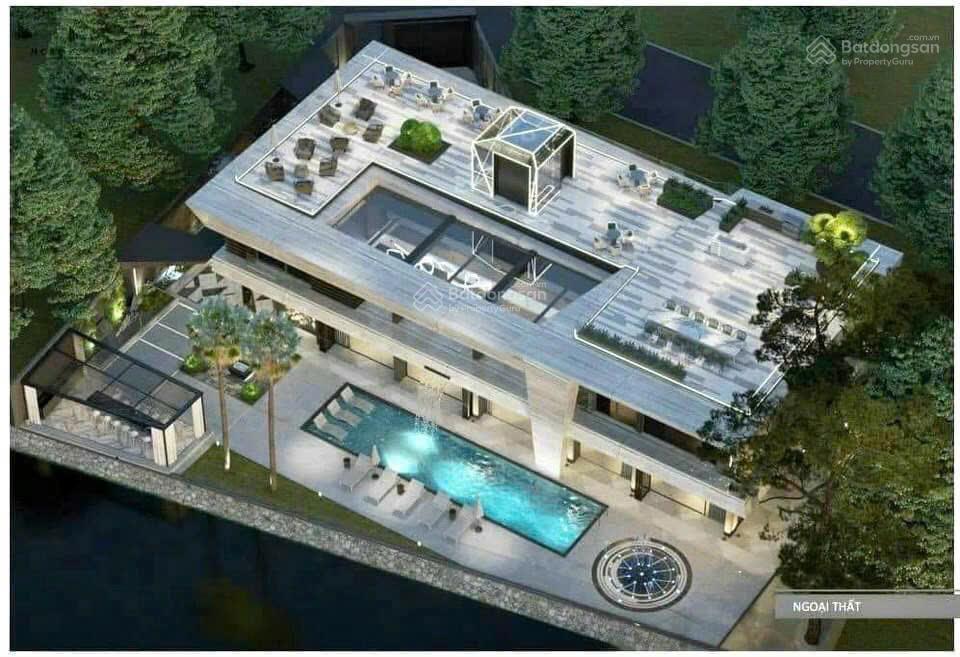Bán biệt thự nguyễn văn hưởng, 45x25, 1020m2, view sông sài gòn, 350 tỷ