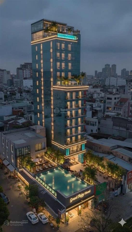Bán tòa nhà mt 567 điện biên phủ, 13x44m, 568m2, cn 330m2, 2 hầm, 12 tầng, 350 tỷ