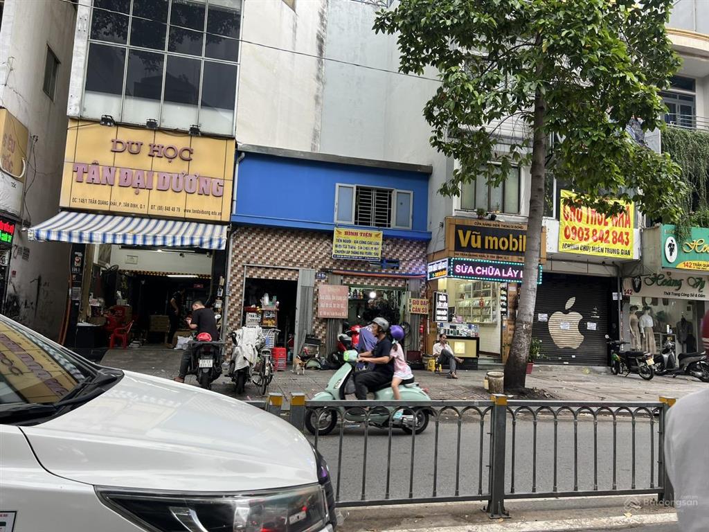Bán nhà mt 146bis trần quang khải, 5.5x4m, 1 lầu, gần chợ tân định, 11 tỷ