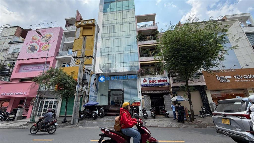 Bán nhà mt 722 sư vạn hạnh, 8x17, 136m2, 1 hầm, 8 tầng, 130 tỷ