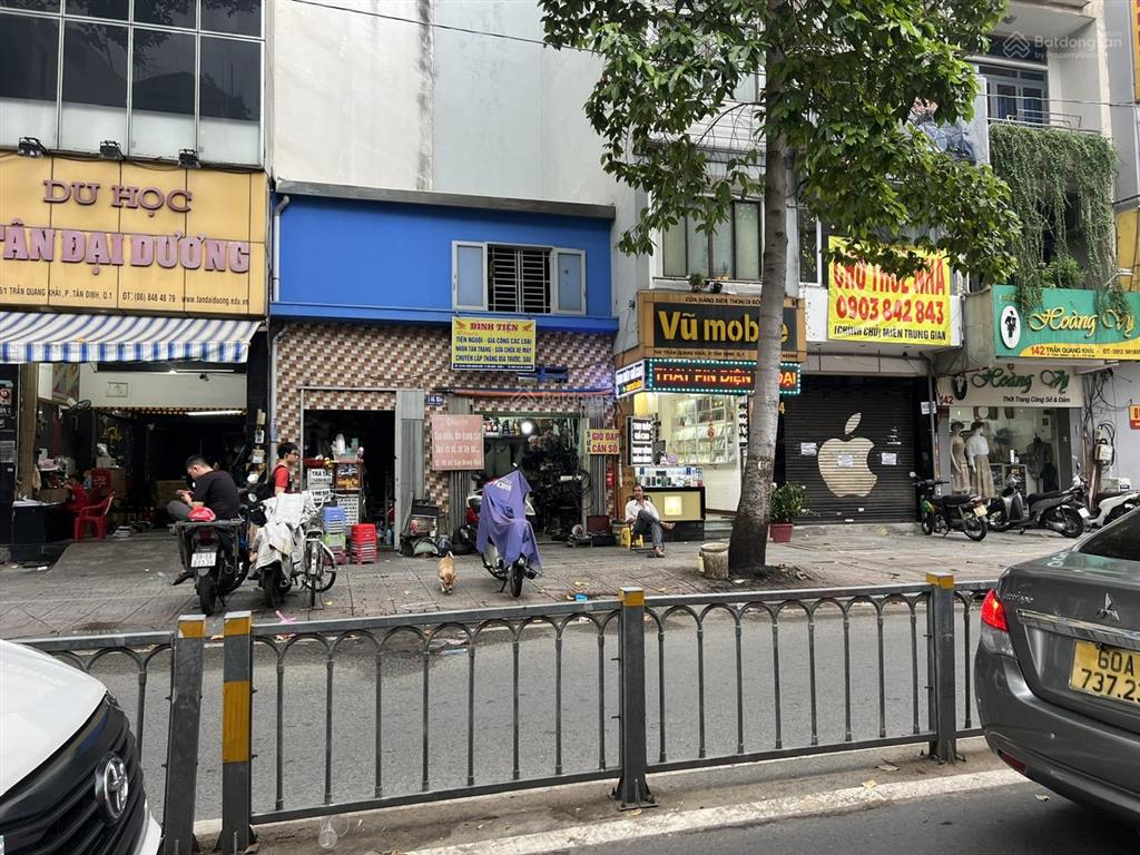 Bán nhà mt 146bis trần quang khải, 5.5x4, 1 lầu, gần chợ tân định, 11 tỷ