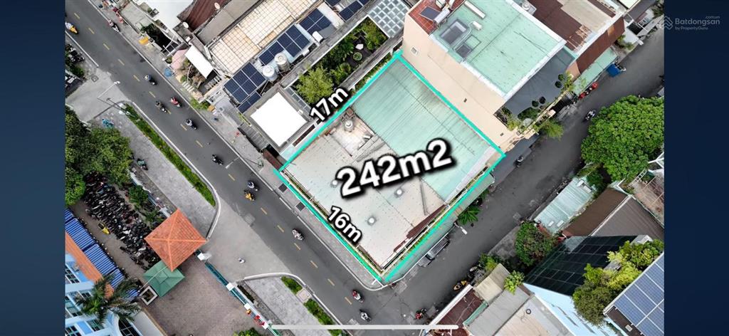 Bán nhà 2mt 116 nguyễn văn thủ  trần doãn khanh, 16x17, 242m2, 3 tầng, 210 tỷ
