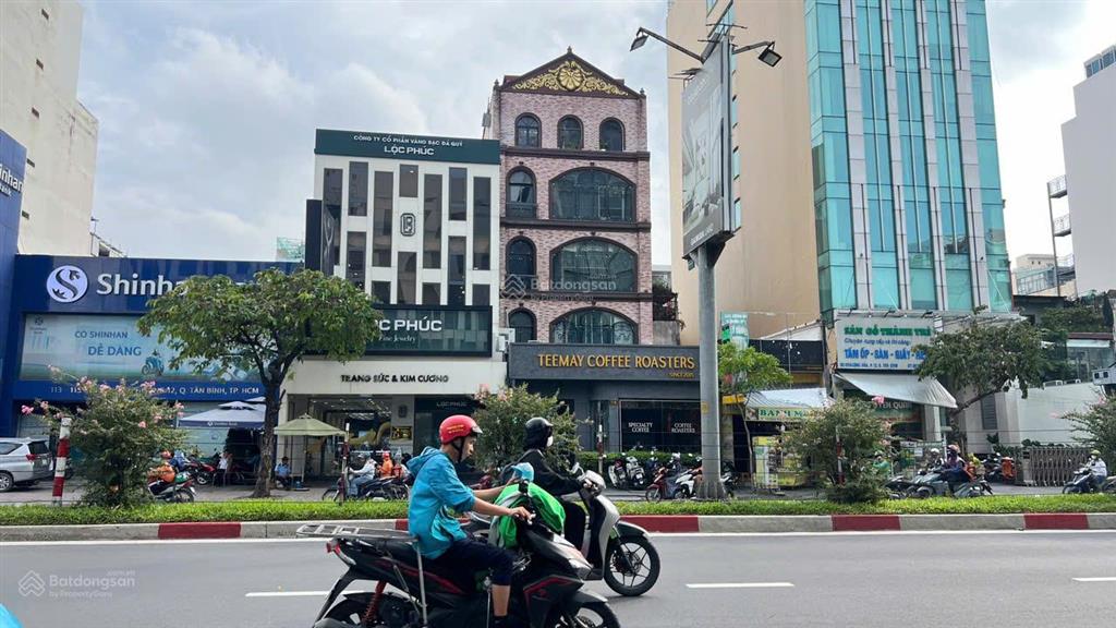 Bán nhà mt 123 cộng hoà, 9.2x28, 252m2, 2 hầm, 10 tầng, 170 tỷ