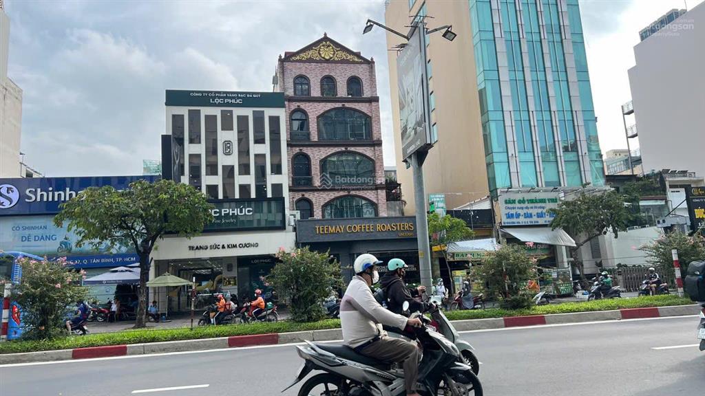 Bán nhà mt 123 cộng hoà, 9.2x28, 252m2, 2 hầm, 10 tầng, 170 tỷ