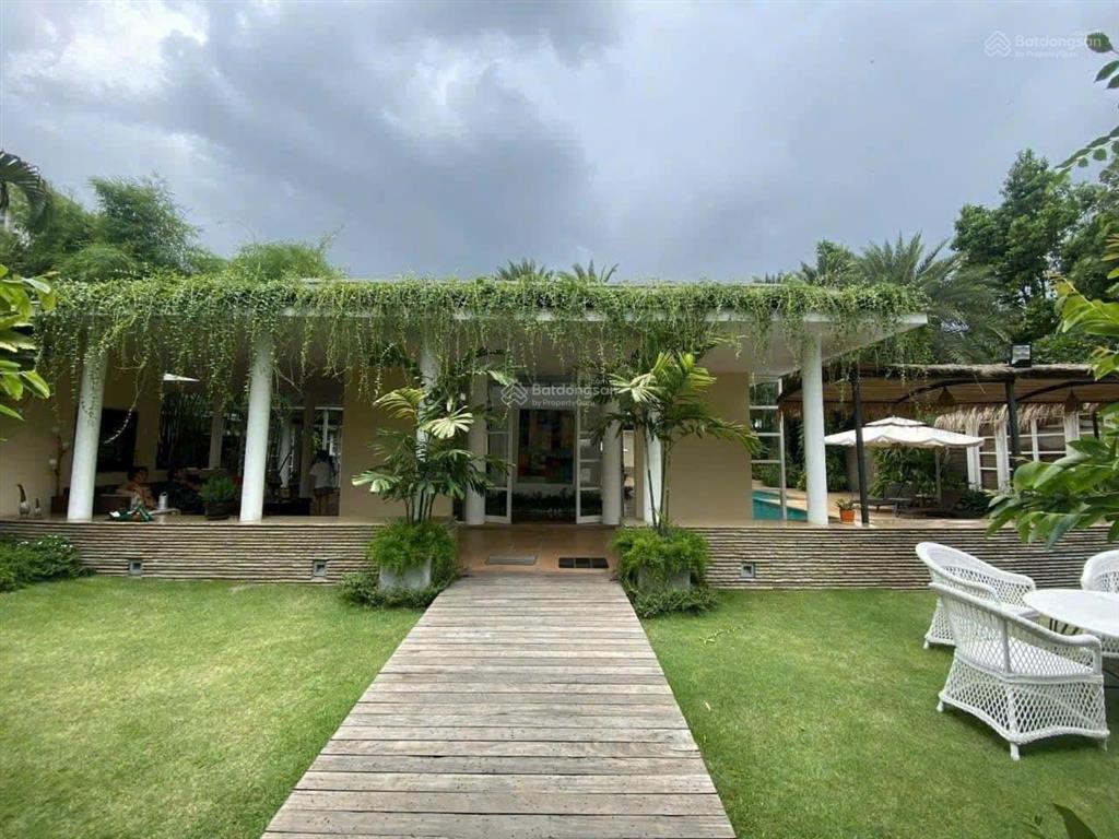 Bán dinh thự mt 24 đường số 46, thảo điền, 3197m2, 2 tầng, 850 tỷ