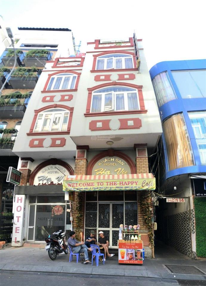 Bán ks 1618 đỗ quang đẩu, 7.4x17.5, 119m2, 5 tầng, 33 phòng, 100 tỷ