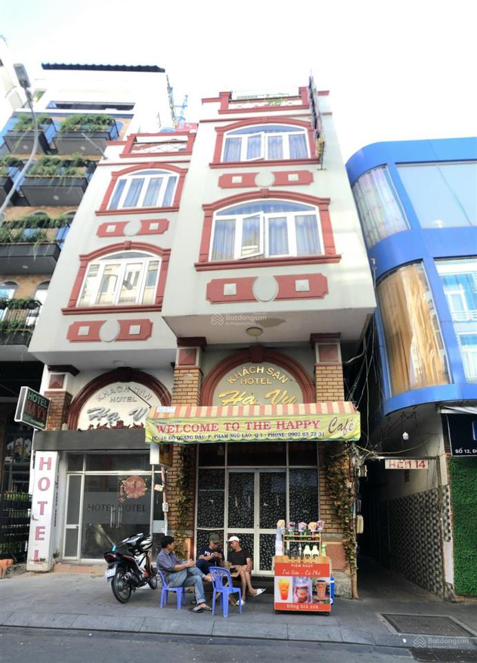 Bán ks 1618 đỗ quang đẩu, 7.4x17.5, 119m2, 5 tầng, 33 phòng, 100 tỷ