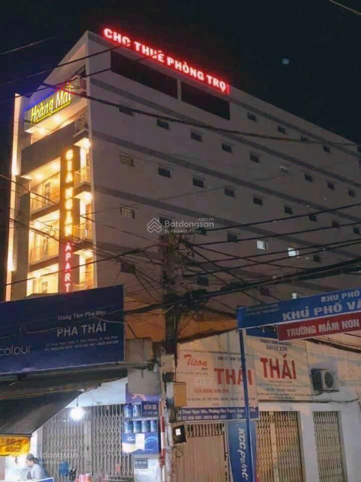 Bán nhà mt thoại ngọc hầu, 10x60, 600m2, 1 hầm, 7 tầng, 90chdv, hđt 500tr/t, 125 tỷ