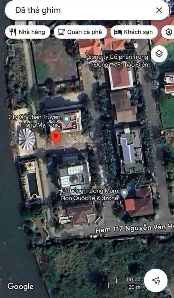 Bán đất compound eden 117 nguyễn văn hưởng, 15x27, 405m2, đối diện sông, 170 tỷ