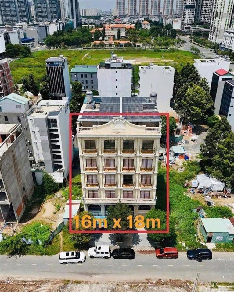 Bán nhà mt 33 phan bá vành, 16x18, 288m2, 1 hầm, 7 tầng, 1262m2 sàn, 124 tỷ