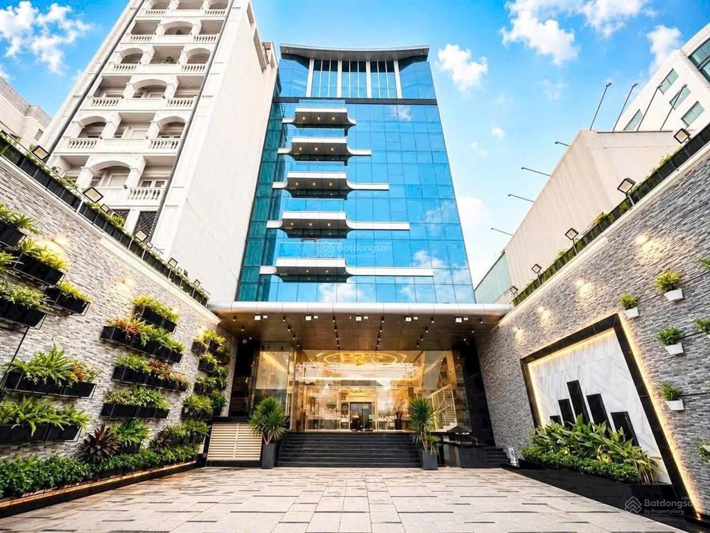 Bán nhà mt 546548 cách mạng tháng tám, 15x36, nở hậu 26m, 668m2, 2 hầm, 10 tầng, 450 tỷ