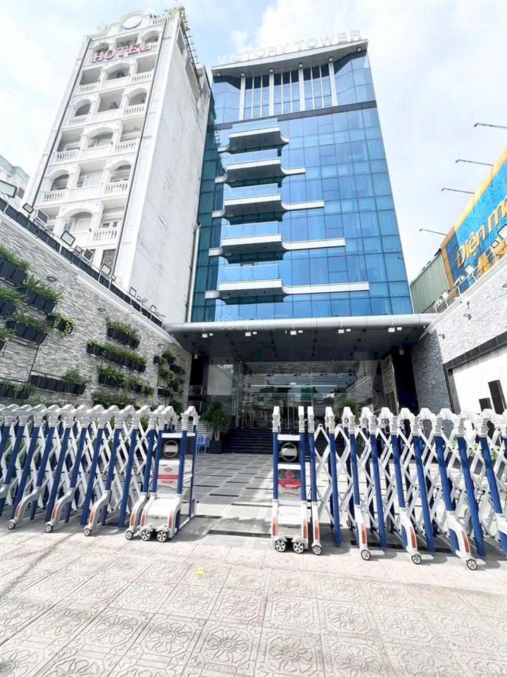 Bán nhà mt 546548 cách mạng tháng tám, 15x36, nở hậu 26m, 668m2, 2 hầm, 10 tầng, 450 tỷ