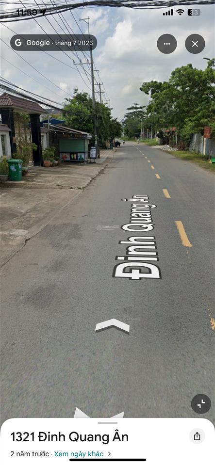 Cần bán đất góc 2 mặt tiền 1000m2 sát bên đường đinh quang ân phường phước tân giá chỉ 4,5 tỷ