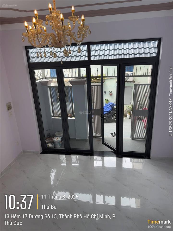 Bán gấp nhà 1 trệt 3 lầu. hẻm đường số 15. phường linh chiểu. tp thủ đức tổng 5 tầng