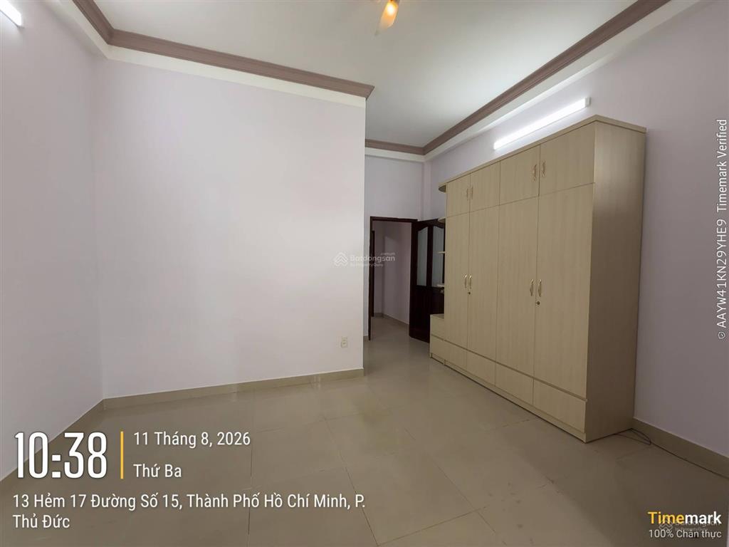 Bán gấp nhà 1 trệt 3 lầu. hẻm đường số 15. phường linh chiểu. tp thủ đức tổng 5 tầng