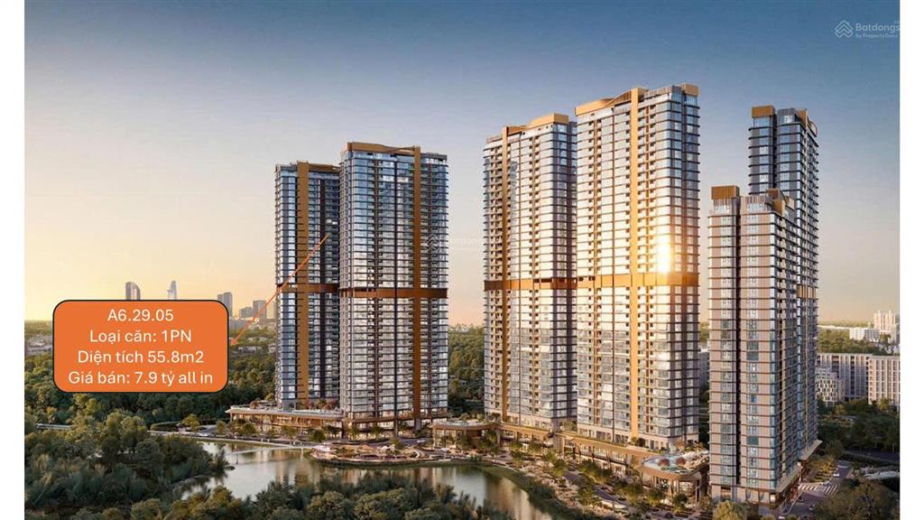 Cần bán chuyển nhượng căn 1pn eaton park quận 2, giá chỉ 7,9 tỷ (thanh toán giãn đến 2028)