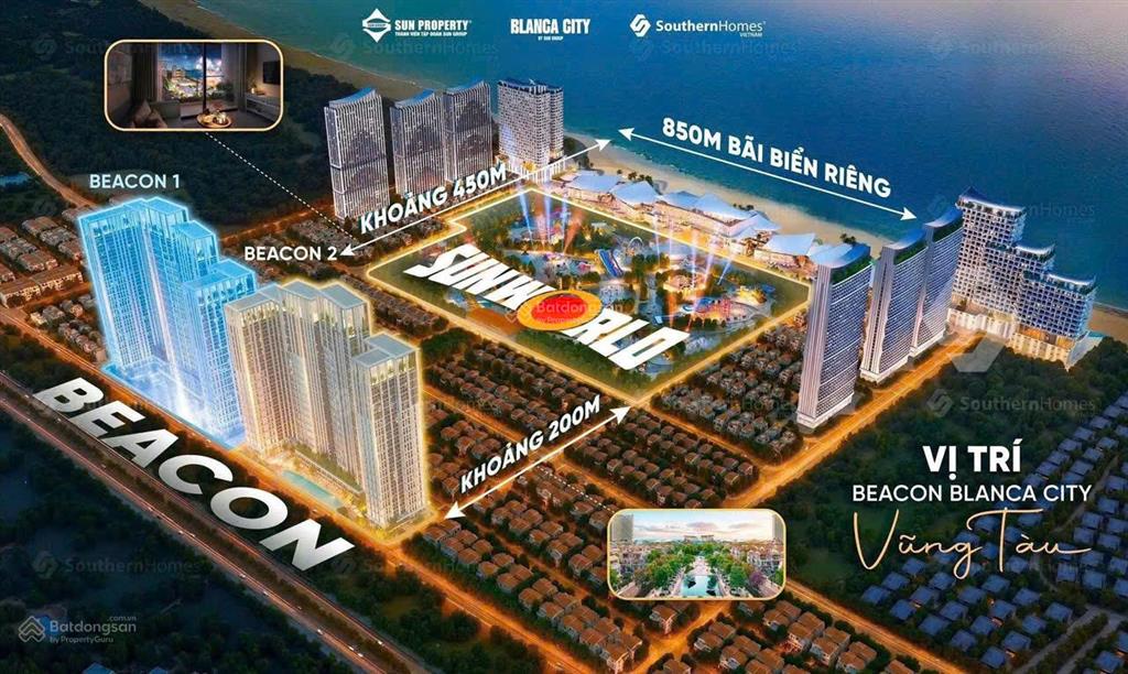Căn hộ biển sun blanca city sở huu lâu dài  nâng tầm giá trị sống ck lên đến 12% giá chỉ 2,8 tỷ
