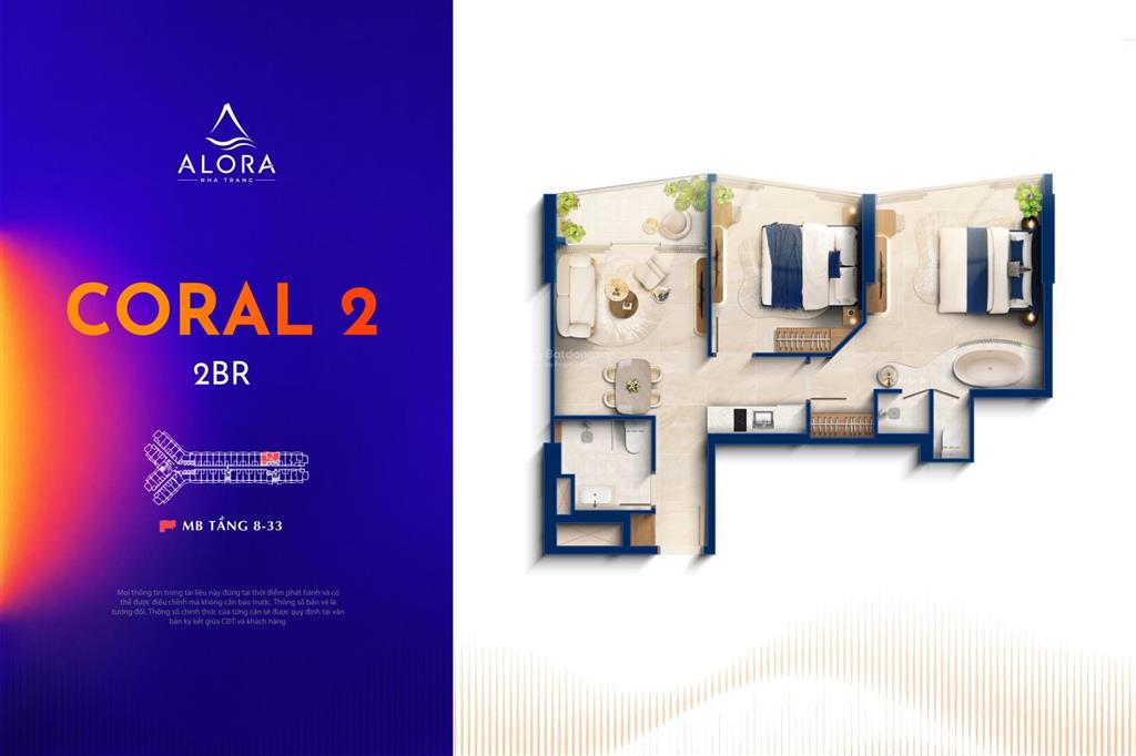Alora nha trang căn hộ studio chỉ 1,36 tỷ, cơ hội sở hữu tài sản tại thành phố biển
