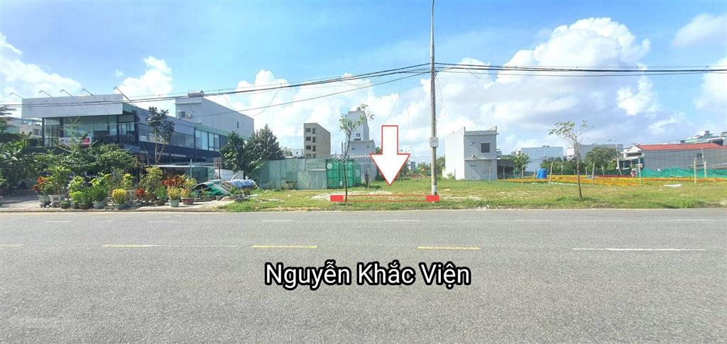 Đất biển đà nẵng, bán đất nguyễn khắc viện, ngũ hành sơn, đà nẵng. vị trí đẹp, đường lớn, giá rẻ