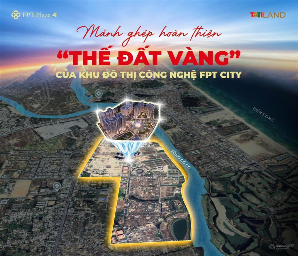 Mở bán căn hộ cc cao cấp fpt plaza 4 giỏ hàng siêu đẹp tầng cao 5262tr/m2 ib 0964 811 ***