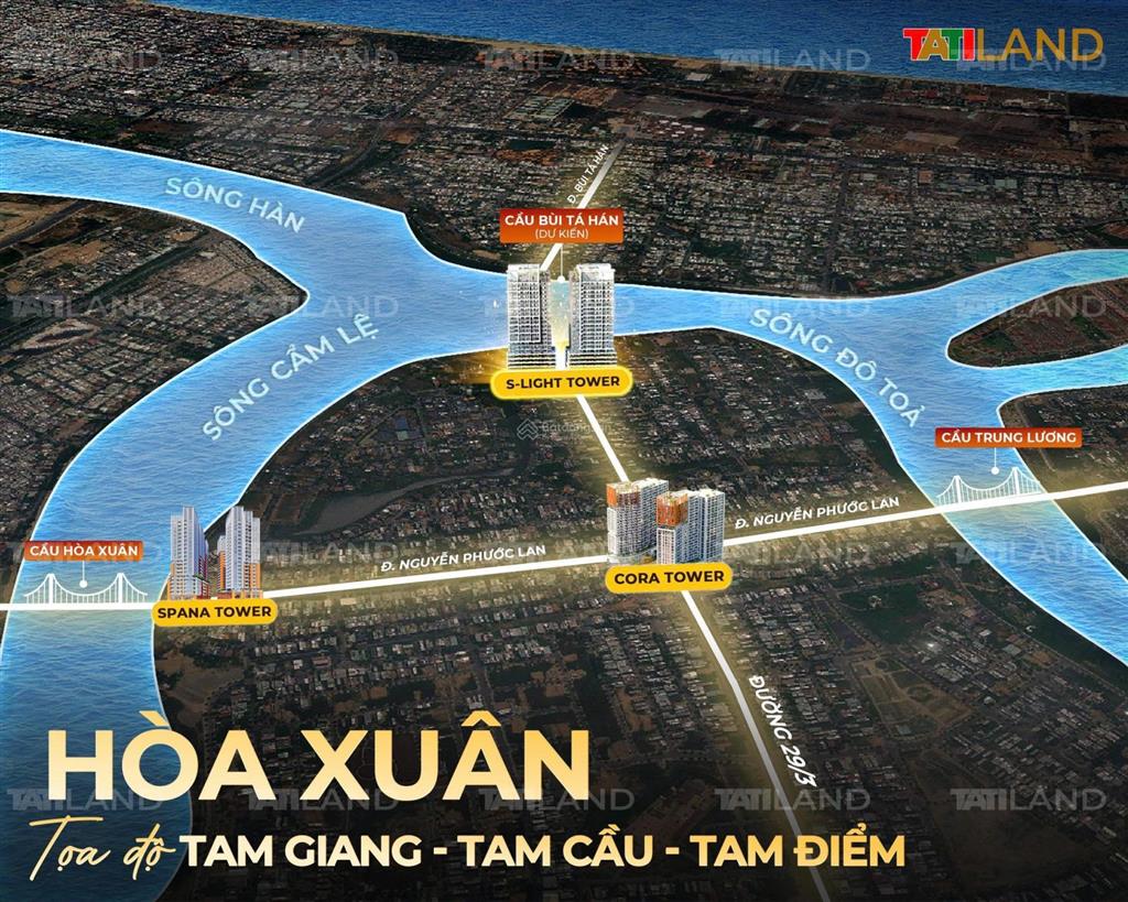 Bán cc cao cấp mặt sông hàn giá từ chủ đầu tư chỉ từ 2 tỷ sở hữu lâu dài  dự án slight