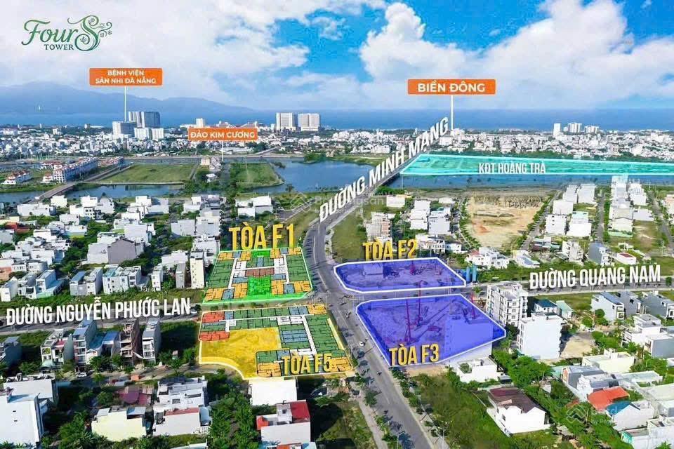 Bán căn fours giá từ chủ đầu tư chưa tới 2ty5, căn 1 ngủ + view biển tầng cao giá 2ty4 hơn xí