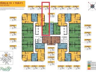 Bán căn fours giá từ chủ đầu tư chưa tới 2ty5, căn 1 ngủ + view biển tầng cao giá 2ty4 hơn xí