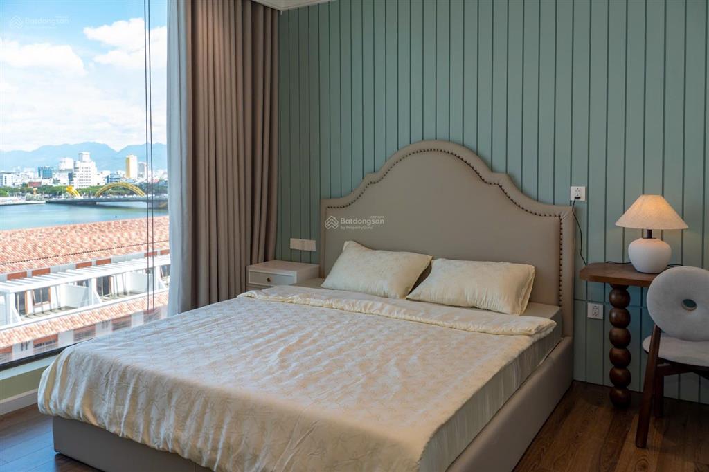 Cho thuê căn ponte tầng trung 3pn full nội thất cao cấp tầng cao view sông  cầu rồng 91m2 giá 50tr