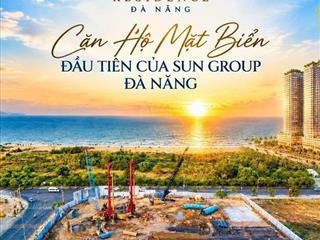 Sun group chính thức nhận booking căn hộ mặt biển đầu tiên tại đà nẵng sun saphia residence 50tr