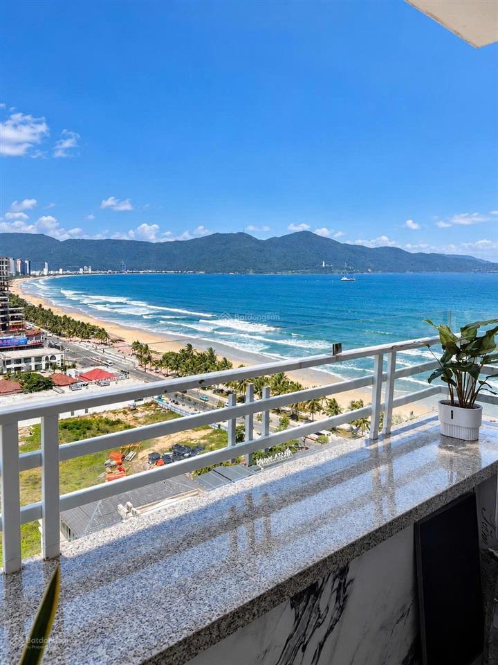 Cho thuê cc mường thanh đi bộ sát biển mỹ khê đà nẵng tầng cao view biển 60m2 full nội thất 25tr