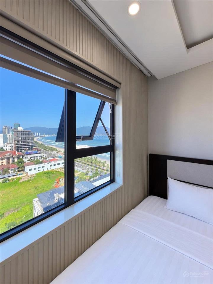 Cho thuê cc mường thanh đi bộ sát biển mỹ khê đà nẵng tầng cao view biển 60m2 full nội thất 25tr