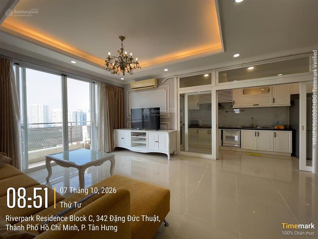 Cho thuê riverpark 1 135m² 3pn view sông, giá 30 triệu/tháng