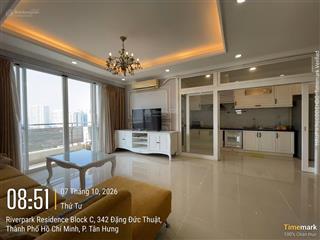 Cho thuê riverpark 1 135m² 3pn view sông, giá 30 triệu/tháng