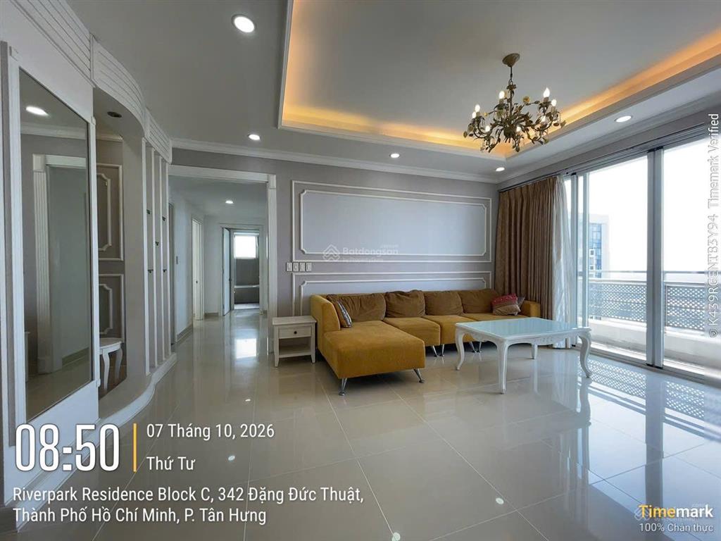 Cho thuê riverpark 1 135m² 3pn view sông, giá 30 triệu/tháng