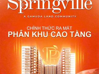 Nhận booking cđt gamuda land  căn hộ persa place ký hđmb chỉ 10%  190tr  nh  ht 0%ls ân hạn gốc