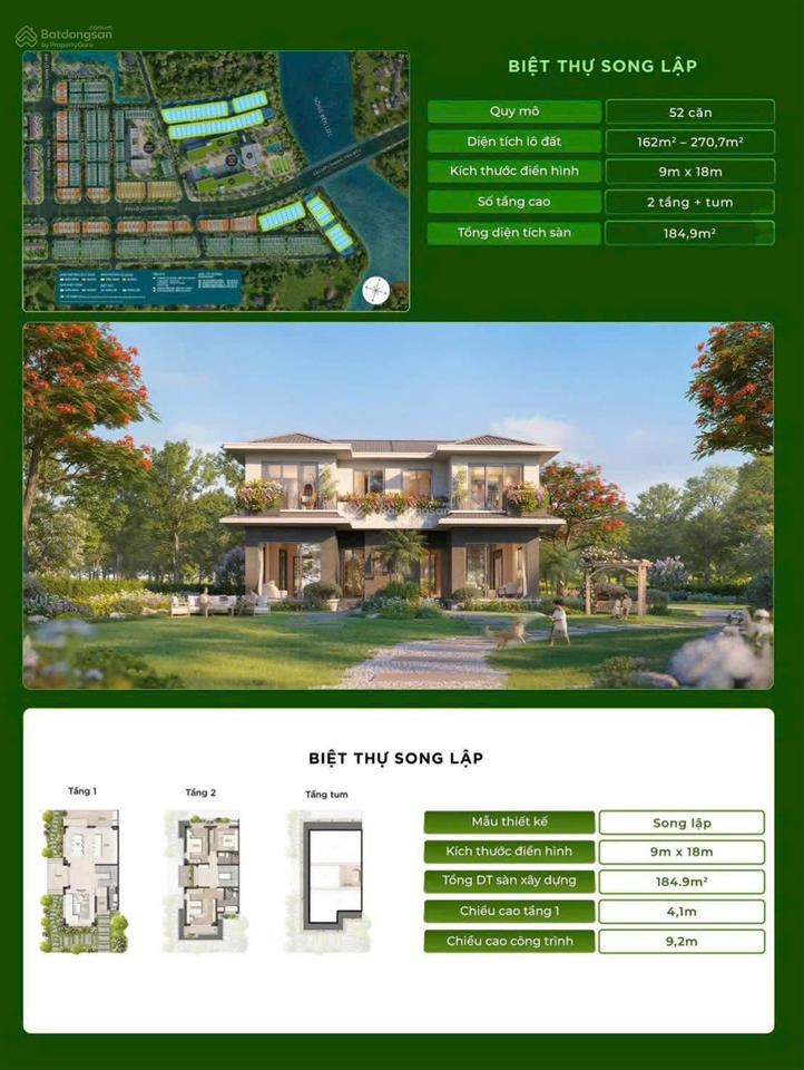 Rừng phượng eco retreat  phân khu giáo dục biểu tượng chính thức mở bán đợt 1