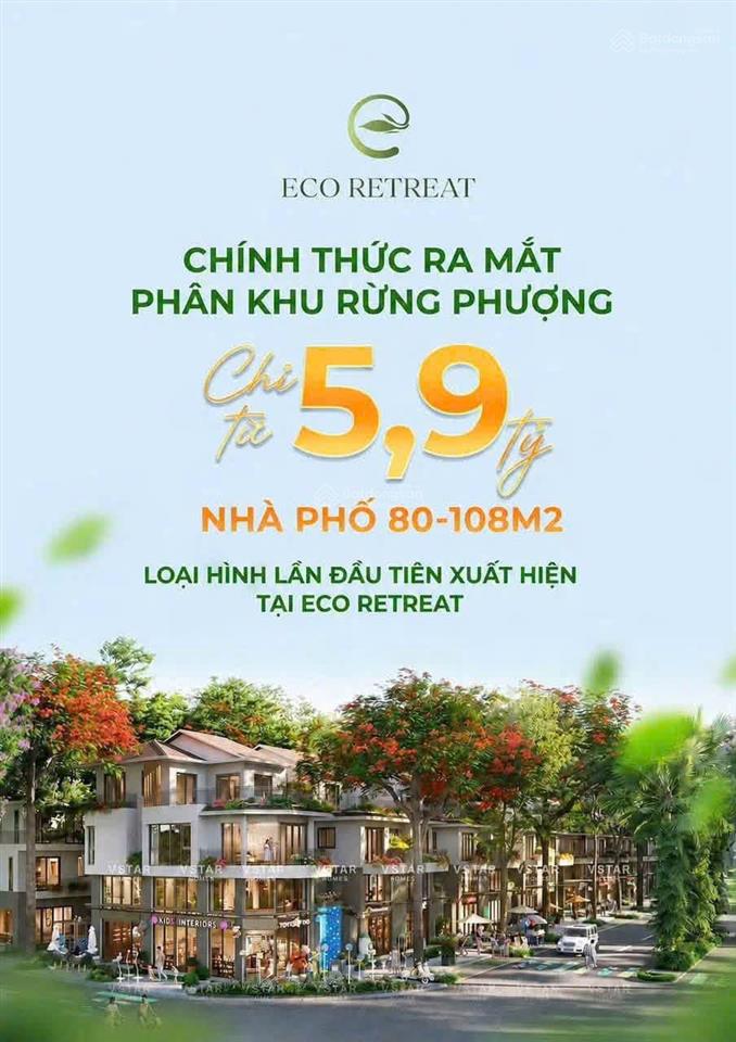 Booking rừng phượng eco retreat chiết khấu 13%, vay 0% lãi suất, ân hạn gốc 24 tháng