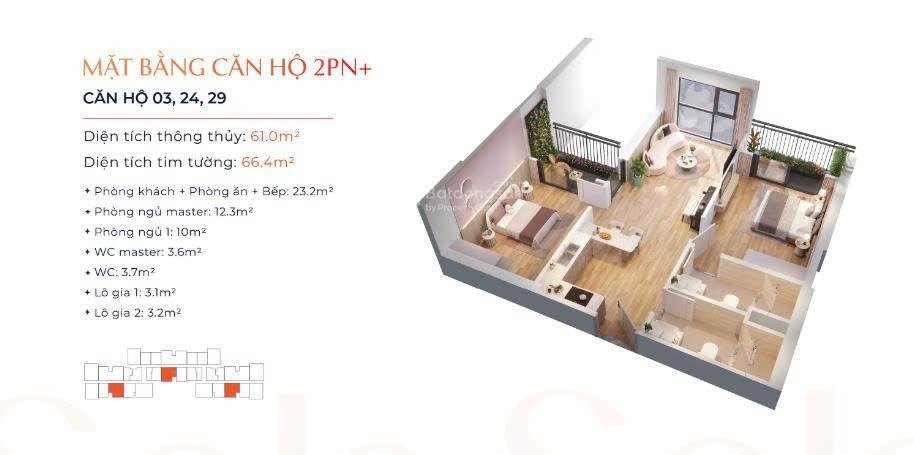 Quỹ 599 chung cư imperia sola park t3/2027 nhận nhà, hỗ trợ vay ngân hàng lãi suất 0% giá từ 2.3 tỷ