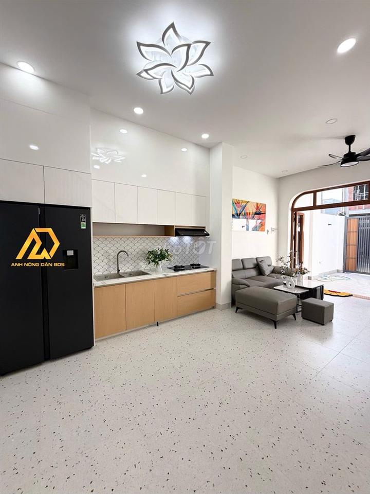 NHÀ MỚI FULL NỘI THẤT KDC NAM VIỆT CÁCH TPVL 1KM