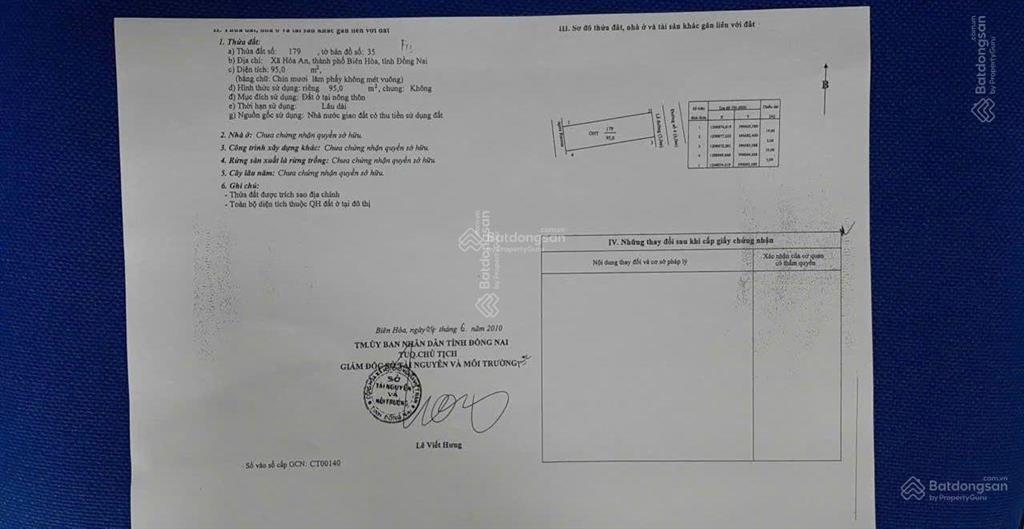 Bán 95m2 đất ở đô thị trong khu dân cư căn hộ cao tầng quốc lộ 1k, hóa an