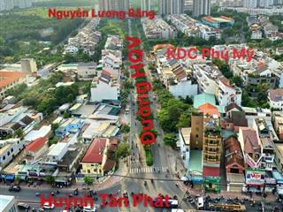 Kdc phú mỹ vạn phát hưng giáp phú mỹ hưng 18.5tỷ  21,5tỷ 126m2 (6x21m) 4 tầng
