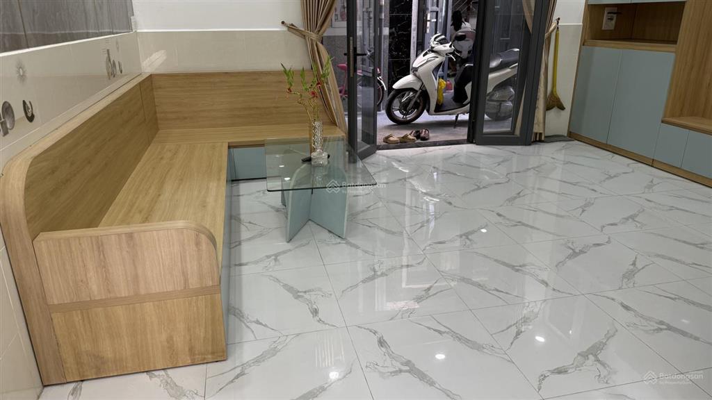 Nhà sổ hồng riêng 3ty 46m2, 2 tầng hẽm 77/50 chuyên dùng 9, quận 7 ( hẽm cafe mây farm )