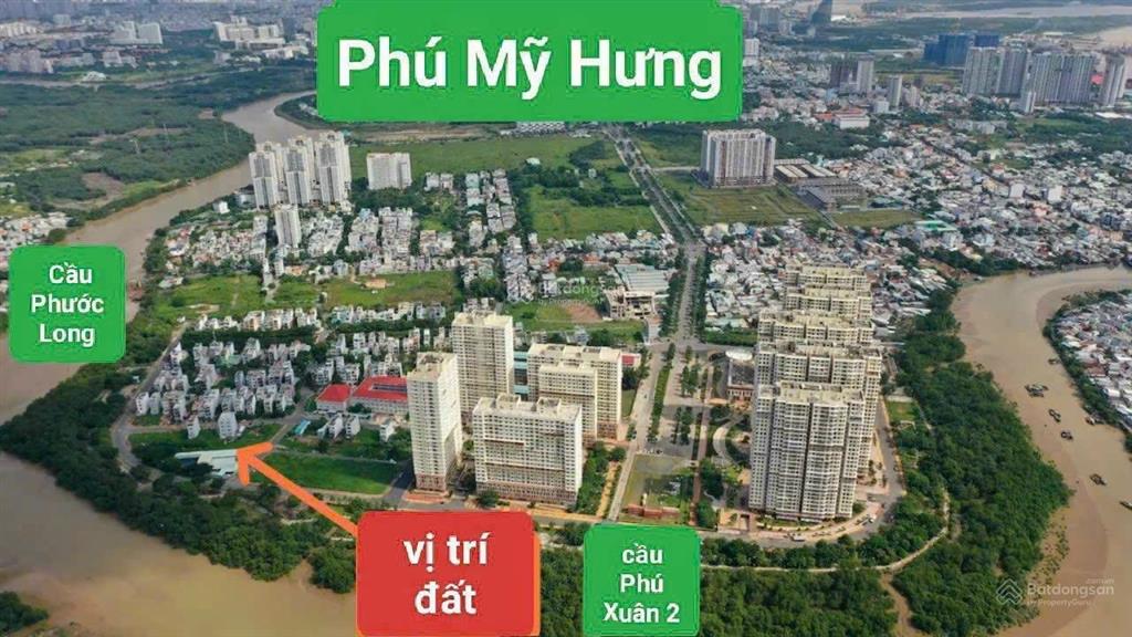 Lô đất mặt tiền đường view công viên 90m2, 8,2 tỷ khu tái định cư phú mỹ, quận 7