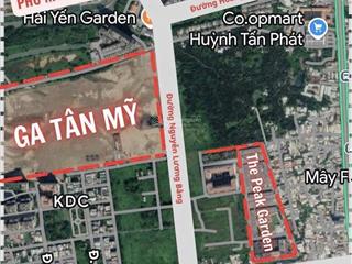 Bán lô đất ngang 7m khu phú mỹ chợ lớn ngay ga metro bến thành giá chỉ 112tr/m2