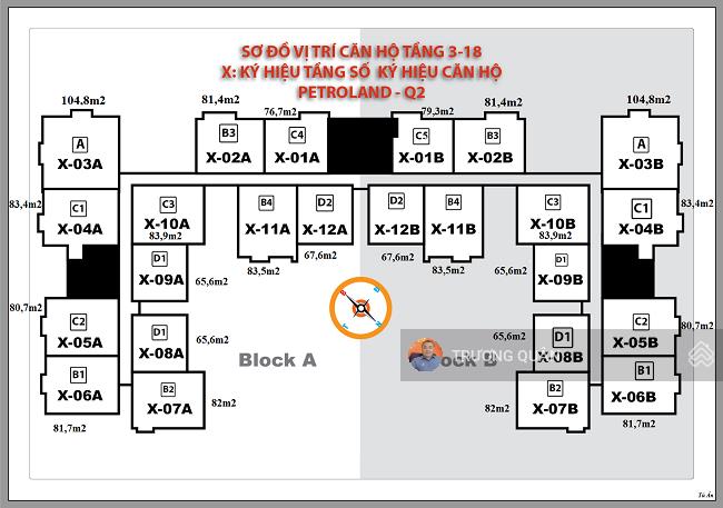 Bán căn hộ chung cư đẹp tại petroland quận 2  4 tỷ, 80m2 0902 454 ***