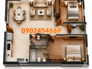 Bán căn hộ chung cư petroland 4,05 tỷ, 79,6 tại khu dân cư đông thủ thiêm, hồ chí minh