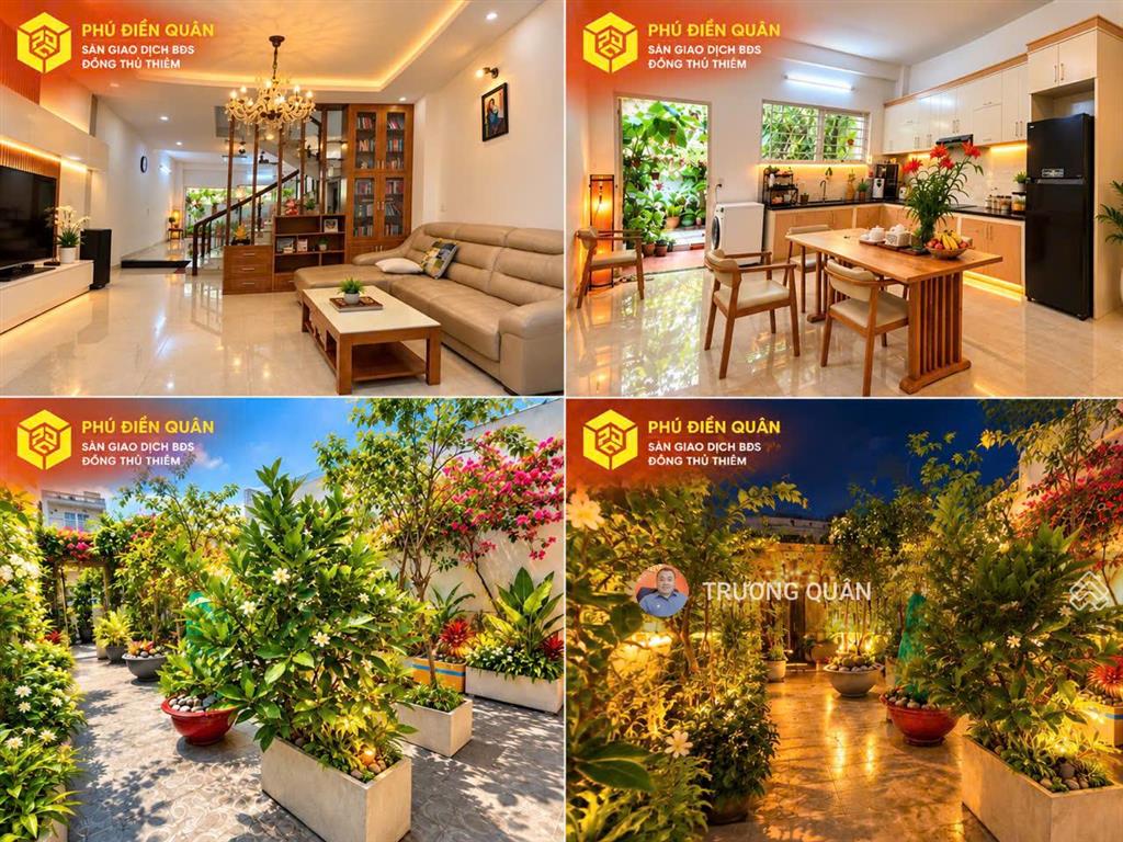 Bán căn nhà phố vườn 140m2 đất xây 3 tầng 2 sân vườn 0902 454 ***